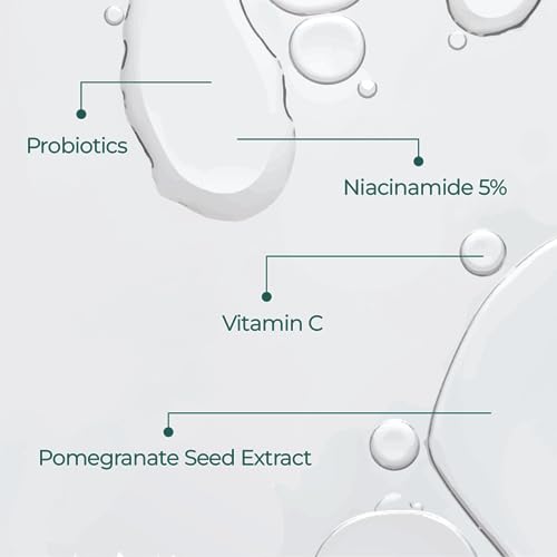 Pure & Cimple Probiotic Skin Brightening Serum | Dark Spot Face Treatment | Age Spots | Melasma, Sun Damage and Dark Pigmentation Remover | Brighter Skin Tone | Fragrance-Free