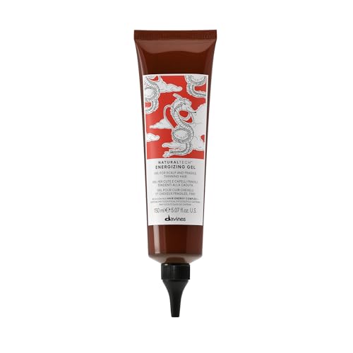 Davines Naturaltech Energizing Gel, Stimulating & Fortifying for Thinning Hair & Hair Loss - With Caffeine Phytoceuticals - Leave-In Treatment for Scalp & Fragile Hair, 5.07 Fl Oz