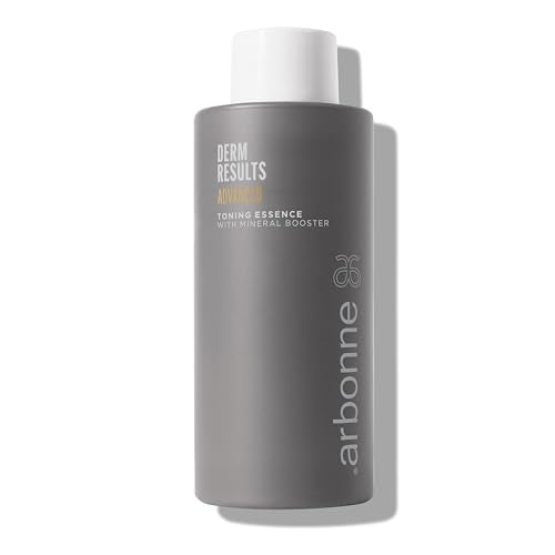 DermResults Advanced Toning Essence with Mineral Booster - Arbonne Hydrating Toner for Face - Ideal for Sensitive Skin, Pore Refining, Lightweight, Vegan Skincare - 3.4 fl. oz. (100 ml)