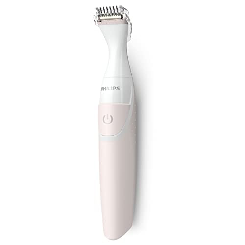 Philips Beauty Women's Bikini Trimmer and Precision Trimmer Special Edition Bundle, BRT387/90,Pink and White