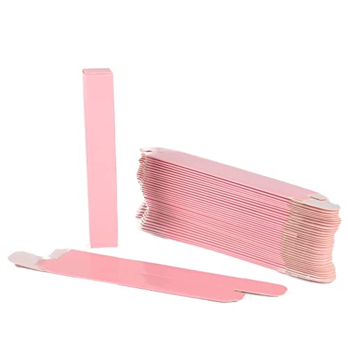 COSIDEA 50 pcs black Kraft paper box 22 * 22 * 137 paper packing box for lip gloss mascara