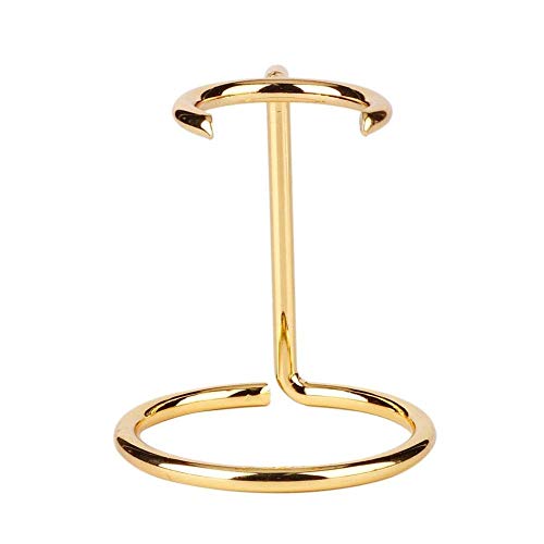 Shaving Brush Holder, Brush Stand Men Shaving Brush Stainless Steel Stand Holder for Salon Home Travel Use