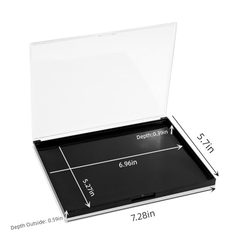 Empty Eyeshadow Magnetic Cosmetic Makeup Case Refillable Container Eye Diy Pans Light Weight Palette 7.28'' x5.7''