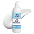 Coral Isles Sunscreen SPF 50 | Hawaii Compliant as Reef Safe | Octinoxate & Oxybenzone Free | Broad Spectrum UVA/UVB Protection | Water Resistant 80 Min. | Fragrance Free | 16 Fl Oz (Pack of 1))