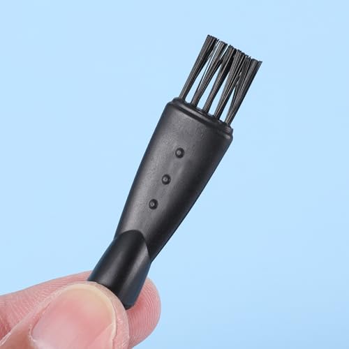 30 Pcs Electric Shaver Cleaning Brush 3 styles Double Sided, Long, Short Razor Brush Replacement for Trimmer Hair Clipper Keyboard Cleaning (Black)