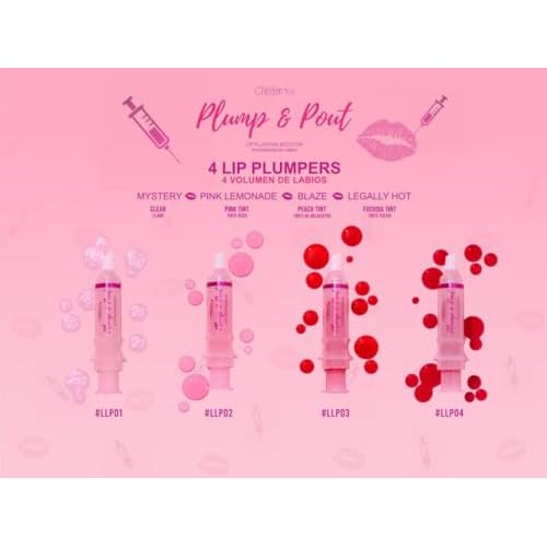 Plump & Pout Lip Plumping Lipgloss by Beauty Creations (Pink Lemonade)