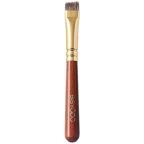 BISYODO Short Series Eyebrow Brush - Angled Type, Brown