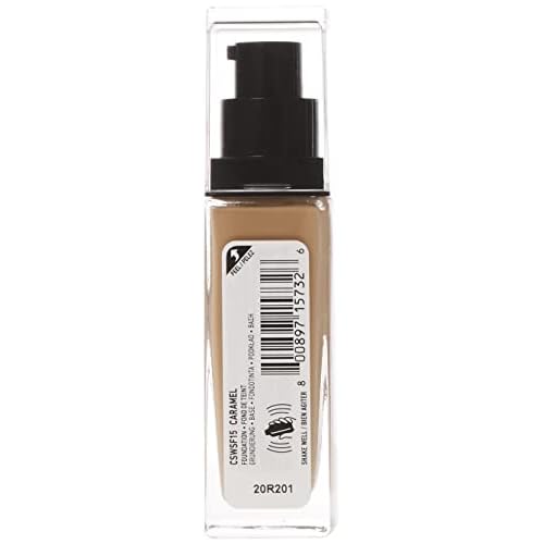 NYX PROFESSIONAL MAKEUP Can't Stop Won't Stop Foundation, 24h Full Coverage Matte Finish - Caramel (Pack of 2)