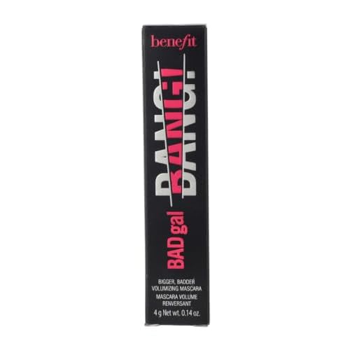 Benefit BADgal Bang Volumizing Mascara Mini Black, 0.14 Ounce