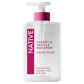 Native Liquid Hand Soap, Cherry & Vanilla Macaron, Sulfate & Paraben Free, Naturally Derived Ingredients, 13 oz
