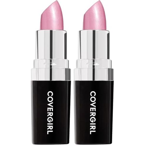 COVERGIRL Continuous Color Lipstick, Iceblue Pink 505 0.13 oz (3 g) (Pack of 2)