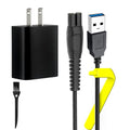 5V Charger Compatible with Philips norelco one Blade 360 QP2724 QP2834 QP1324, Compatible with Phillips PQ889 MG5910 MG7910 MG9510 QP1924 QP6507 QP6552 Electric Trimmer Charging Cord