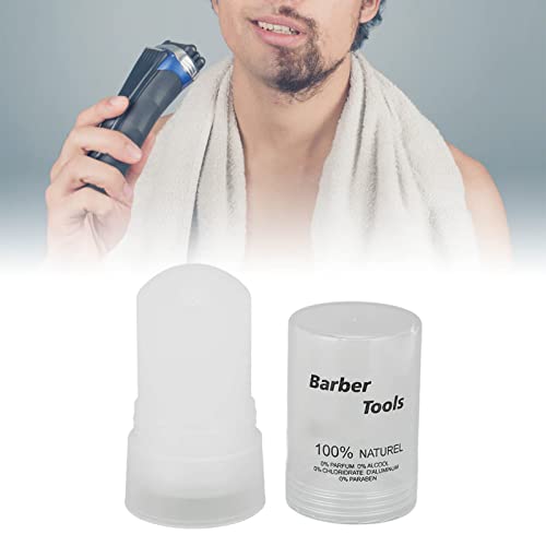 After Shave Alum Stick, Skin Soothing Relief, Portable Design, Alum Stone for Men with Nicks, Cuts or Redness