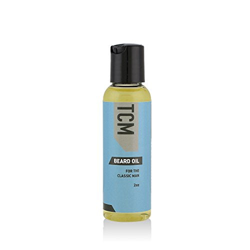 TCM Lightweight Beard Oil with Shea Butter ? Moisturize, Softens Hair, Hydrates Skin, Fights Itch, Sensitive Skin Formula ? 2 oz