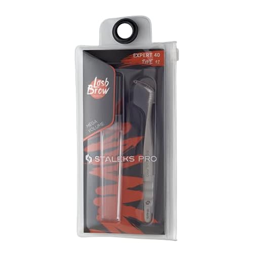 STALEKS PRO Eyelashe Tweezer (TE-4012)