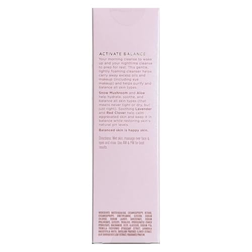 Karuna Balancing Facial Gel Cleanser | Gentle, Non-Stripping Daily Face Wash for All Skin Types | With Niacinamide, Hyaluronic Acid, and Snow Mushroom for Lightweight Hydration |150 ml