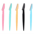 5Pcs Eyebrow Razors for Women and Men, Facial Eye Brow Trimmer, Hair Removal Shaver Safe Blades Trimming Makeup Tool(Random Color)