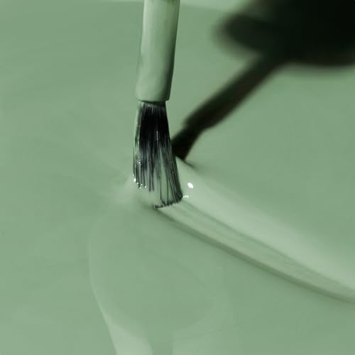 Dazzle Dry Nail Lacquer (Step 3) - Cardigan - A warm sage green. Full coverage cream. (0.5 fl oz)