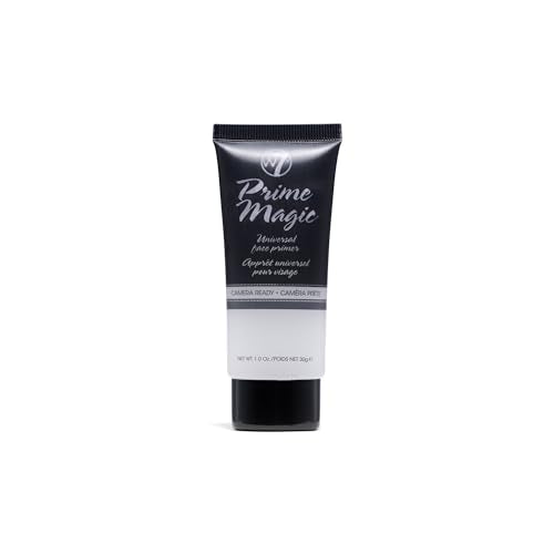 W7 Prime Magic Face Primer - Clear Makeup Base Priming Formula For Flawless Skin - Vegan Makeup - 2 Pack