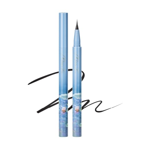 MilleF?e Painting Liquid Eyeliner, Ultra-Fine Liquid Eyeliner, Waterproof eyeliner, 0.01mm eyeliner, Long lasting (01 Black)