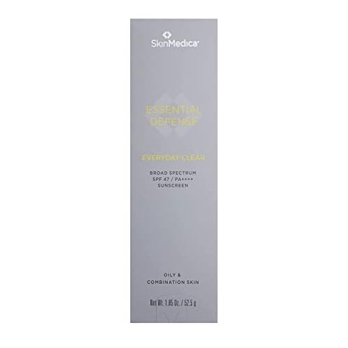 SkinMedica Essential Defense Mineral Shield SPF Sunscreen for Face. This Lightweight, Facial Sunscreen is Ideal for Oily and/or Combination Skin, 1.85 Oz
