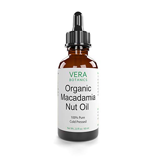 ORGANIC MACADAMIA NUT OIL 100% Pure & Natural, Unrefined, Cold-Pressed For Face, Dry Skin, Nails, Lips, Body & Hair - Reduce Hair Breakage, Even Out Skin Tone, Therapeutic Massage