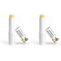 Farmacy Beeswax Lip Balm - Honey Butter Moisturizing Lip Care Enriched with Cupua?u & Cocoa Butters, Proprietary Honey Blend and Vitamin E to Nourish, Soften & Heal (3.4g) (Pack of 2)
