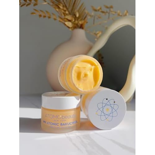 MY ATOMIC BAKUCHIOL Cream for Eyes, Face and Neck ? Bakuchiol + Purified Quinoa Seed Polysaccharides | Anti-Aging, Lifting & Brightening | Retinol Alternative | Vegan & Dermatologically Tested ? 45ml
