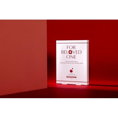 Advanced Anti-Aging Ceramide Squalane Bio-Cellulose Mask(Pack of 3)