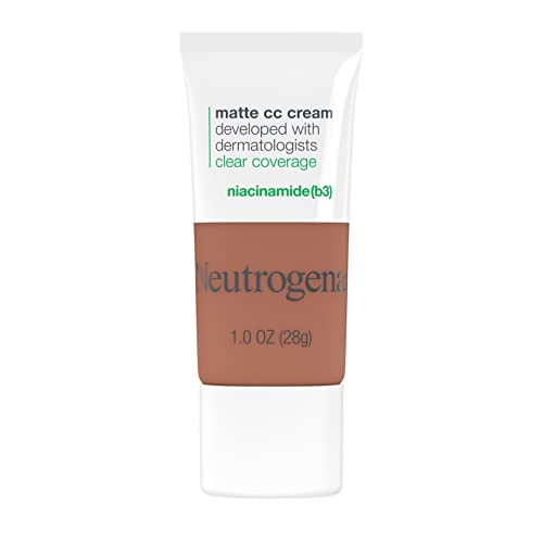 NEUTROGENA Clear Coverage Color Correcting Cream 1.0 oz. 8.0 / Amber