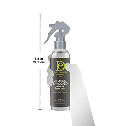 Design Essentials Natural Twist and Set Setting Lotion, 8 Fl Oz, 8 Ounces