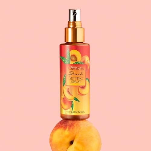 Beauty Creations Hydrating Peach Setting Spray for All Skin Types, 4 Fl Oz