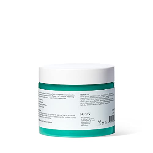JOAH Heal Me CICA Face Toner Pads, Centella Asiatica for Soothing, Calming, Balancing Sensitive and Irritated Skin, Korean Skincare, Cruelty-Free pH 5.5, Hypoallergenic, 50 Pads