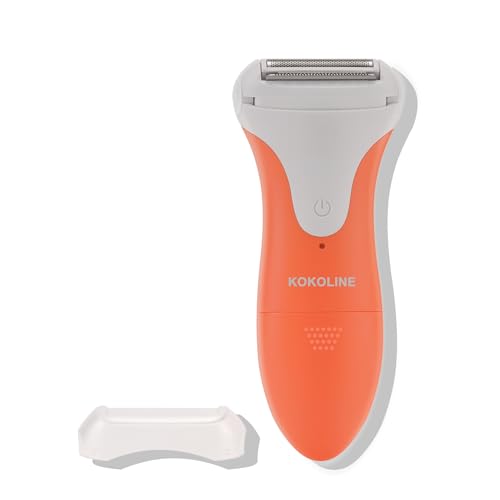 Women's Electric Shaver & Trimmer,Wet Dry Painless Razor for Legs,Bikini, Underarms, Hypoallergenic Foil Shaver with Bikini Trimmer,Cordless Waterproof for Shower Travel Gift,coral/bg7y