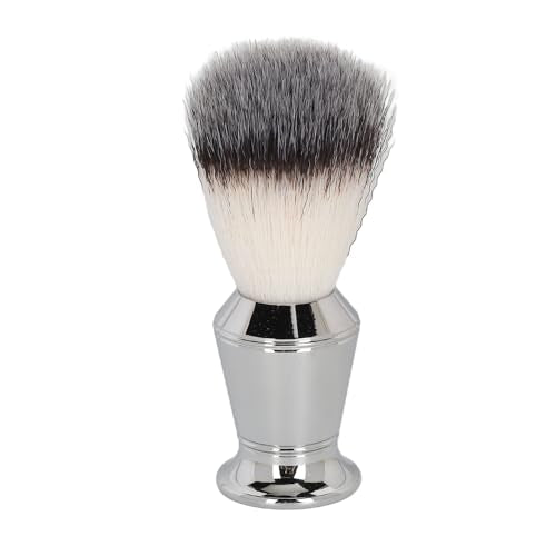 Shaving Brushes For Men, Beard Brush with Ergonomic Handle Stainless Steel Foaming Beard Brush For and WellGroomed Beard