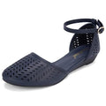 MaxMuxun Sandals for women 2026 Closed Toe Flats Roman Ankle Strap Cage Comfortable Summer Beach Dressy Shoes