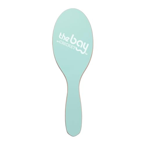 The Bay by Cricket¢â Blondie Wooden Paddle Hair Brush Painted Ladies Series with Wood Bristles for Enhanced Smooth and Shiny Hair Results