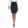 iChosy Women's Stretchy Knee Length High Waist Work Business Bodycon Midi Ponte Pencil Skirt