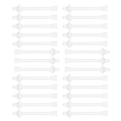 Beaupretty 40pcs Nasal Hair Removal Stick Smear Wax Stick Wax Rod
