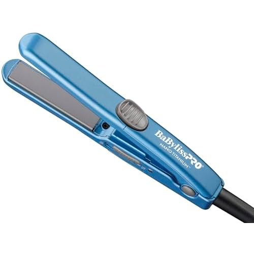 Nano Titanium Mini Flat Iron Hair Straightener, 0.5" Hair Straightener Iron for Touch Ups & All Hair Types, Perfect for Travel
