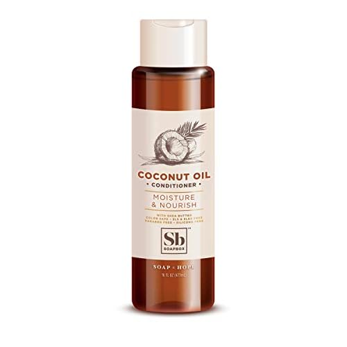 Soapbox Moisture & Nourish Coconut Oil Conditioner - 16 oz
