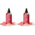 Eve Hansen Organic Rose Water Spray for Face | Huge 8 oz Moroccan Rosewater Face Toner and Makeup Setting Spray | Soothing Neck and Face Mist to Reduce Eye Puffiness, Dark Circles and Redness
