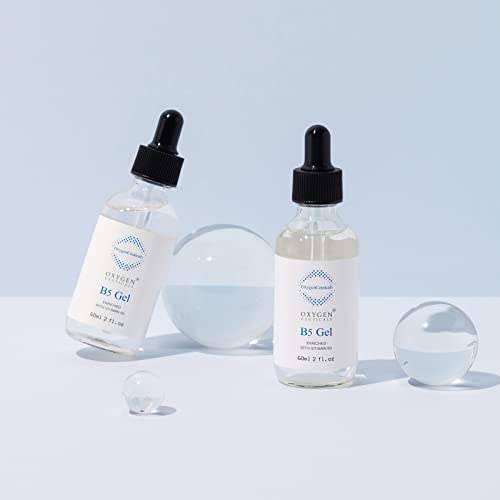 OxygenCeuticals B5 Gel ? Hydrating Serum with Vitamin B5 (Panthenol), Hyaluronic Acid & Adenosine, Moisturizing & Anti-Wrinkle Care for Healthy, Elastic Skin. 1.01 fl.oz (30ml)