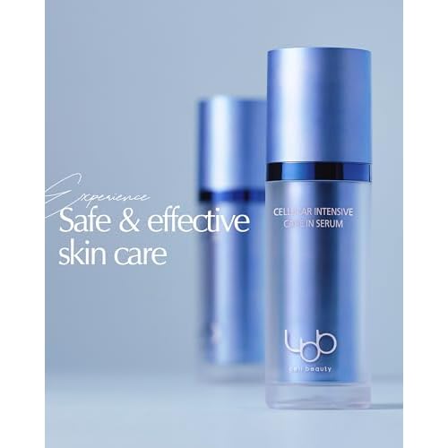 LBB Cellular Intensive Care In Serum - Vegan Antioxidant Lifting Face Serum - Improves Skin Elasticity, 24h Lasting Moisturizing - Tangerine Cellular Water, Ectoine, Peptides, 1.01 fl.oz.