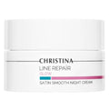 -CHRISTINA- Line Repair Satin Smooth Night Cream | Pore Minimizer Formula Night Face Cream | Rejuvenate, Nourish, and Hydrate Your Skin | Suitable for Fat, Combination, Normal Skin 50ml / 1.7 fl.oz