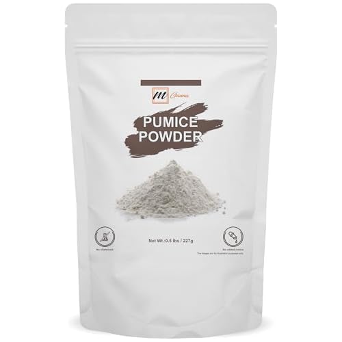 100% Natural Pumice Powder 0.5 LBS for Facial Masks, Skin Exfoliation, Soap Making and other cosmetic formulations