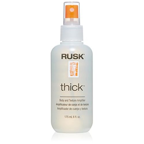 RUSK Designer Collection Thick Body and Texture Amplifier, Gives Hair Incredible Body, Creates Texture and Volume, Anyone with Fine, Limp, Lazy Hair
