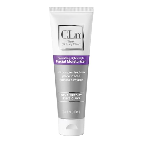 CLn¢ç Facial Moisturizer - Soothes & Calms Skin, Helps Reduce Appearance of Redness, Locks in Moisture without Clogging Pores, Dermatologist & Clinically Tested, 3.4 oz.