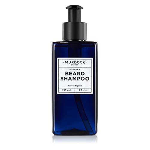Murdock London Beard Shampoo for Men ? Sulphate-Free, pH-Balanced Natural Beard Wash for Softening, Beard-Druff Prevention & Skin Comfort ? Barber-Approved, Natural Oils for Hydration (8.5 fl. oz.)