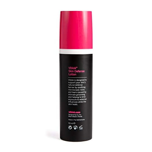 VIBLOK Skin Defense Post-Shave Lotion, 100% Non-toxic and Hypoallergenic, 1.7 Fluid Ounces